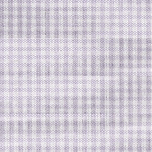 Schumacher Fabric Barnet Cotton Check Lilac 64648