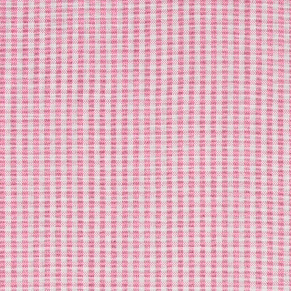 Barnet Cotton Check Blush 64649 by Schumacher Designer Fabric New Traditional: Provenal - Swanky Fabrics -