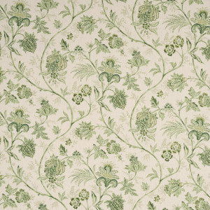 Schumacher Fabric Chinoiserie Vine Leaf Green 176492