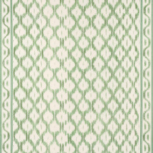 Schumacher Fabric Santa Monica Ikat Leaf Green 176504