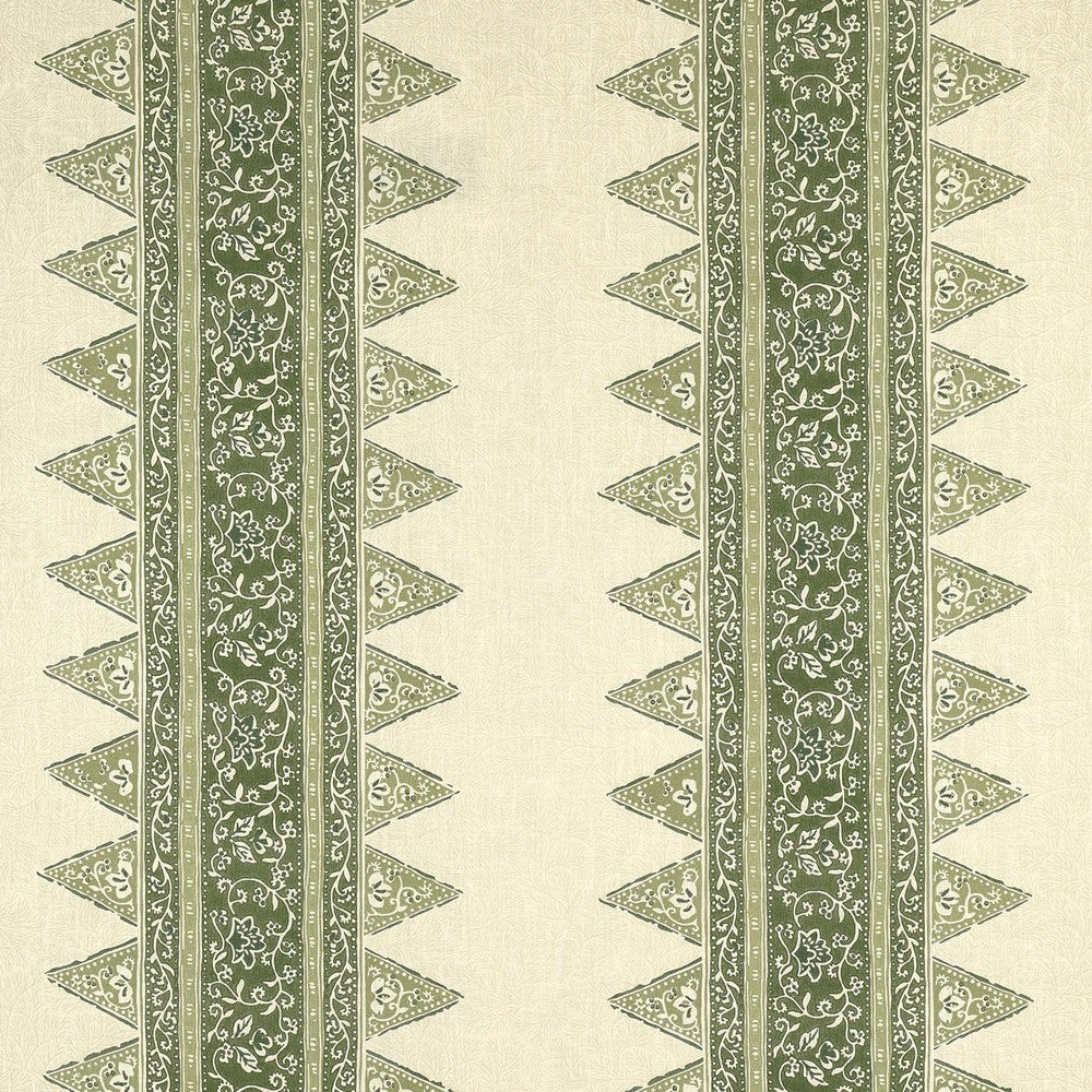 Foxglove Indoor/Outdoor Leaf Green 180720 by Schumacher Designer Fabric Mark D. Sikes 54.0" - Swanky Fabrics -