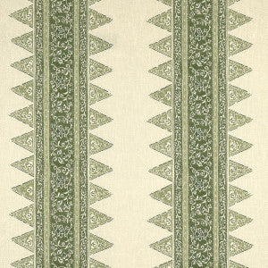 Schumacher Fabric Foxglove Indoor/Outdoor Leaf Green 180720