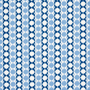 Schumacher Fabric Posy Indoor/Outdoor Indigo 180750