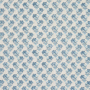 Schumacher Fabric Oleander Indoor/Outdoor Indigo 180760