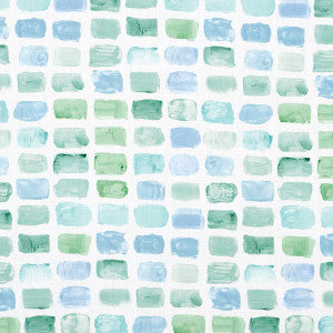 Schumacher Fabric Palette Indoor/Outdoor Seaglass 180781