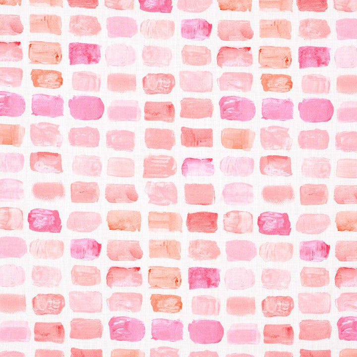 Palette Indoor/Outdoor Blush 180782 by Schumacher Designer Fabric Mary Mcdonald 6.5" - Swanky Fabrics -