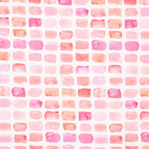 Schumacher Fabric Palette Indoor/Outdoor Blush 180782