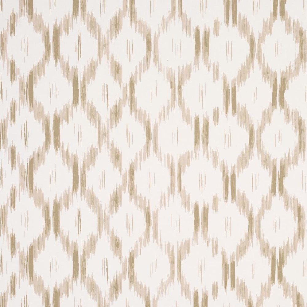 Santa Monica Neutral 5014371 by Schumacher Designer Wallpaper Mark D. Sikes 27.0" - Swanky Fabrics -