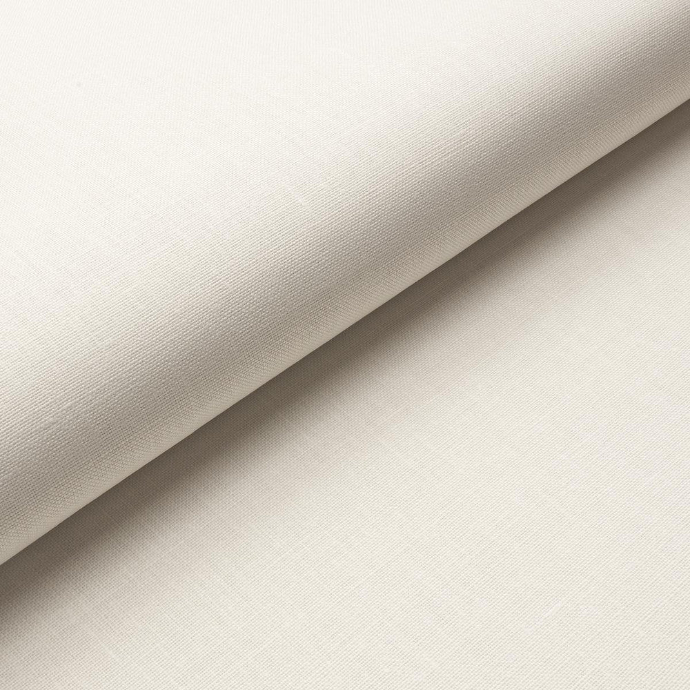 Performance Linen Wallcovering Ivory 5014520 by Schumacher Designer Wallpaper Patterson Flynn - Swanky Fabrics -