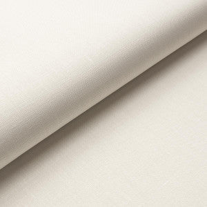 Schumacher Wallpaper Performance Linen Wallcovering Ivory 5014520