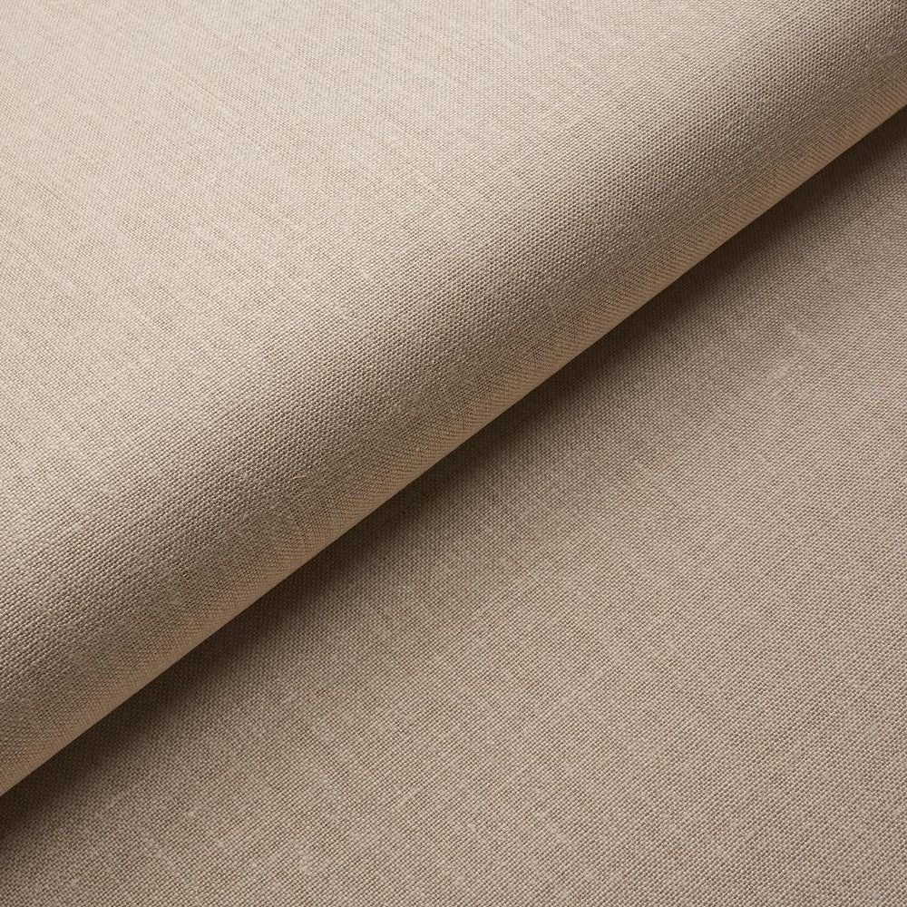 Performance Linen Wallcovering Flax 5014524 by Schumacher Designer Wallpaper Patterson Flynn - Swanky Fabrics -