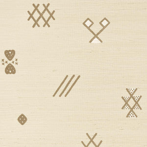 Schumacher Wallpaper Samsun Sisal Natural 5014540