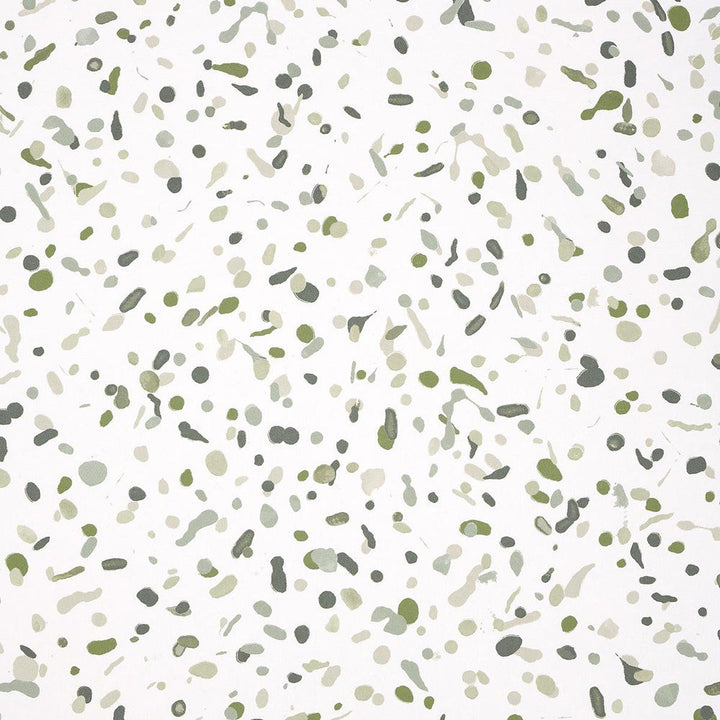 Los Cosmos Moss 5014561 by Schumacher Designer Wallpaper Backdrop 27.0" - Swanky Fabrics -