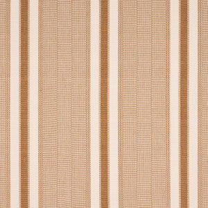 Schumacher Fabric Ipala Hand Woven Stripe Carmel 78835