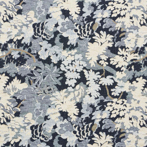 Schumacher Fabric Verdure Tapestry Blue 81851