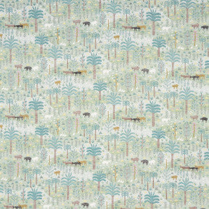 Schumacher Fabric Las Colinas Scenic Tapestry Green 81960