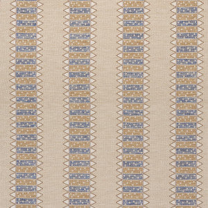 Schumacher Fabric Noor Kilim Stripe Ochre 81980