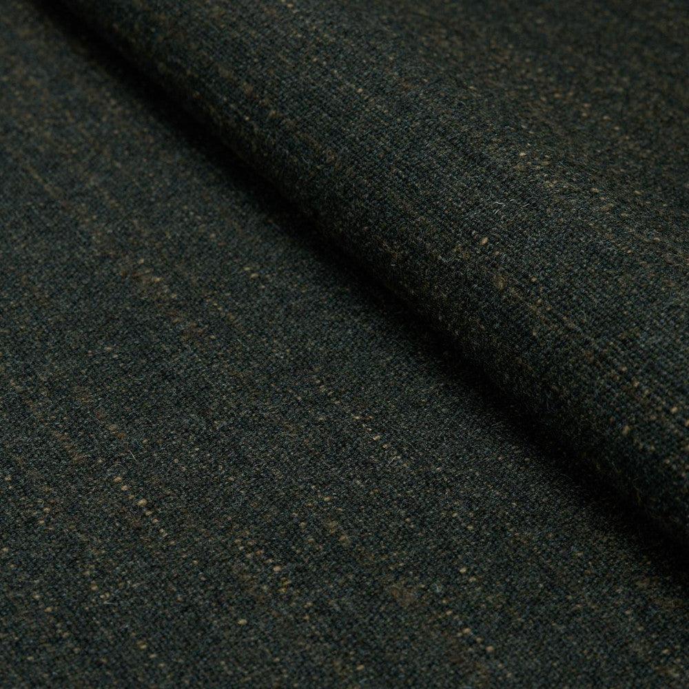 Atlas Wool Texture Charcoal 82362 by Schumacher Designer Fabric Patterson Flynn - Swanky Fabrics -