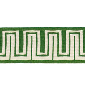 Schumacher Trim Zeus Indoor/Outdoor Tape Green 82441