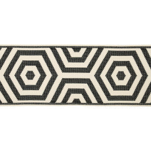 Schumacher Trim Bees Knees Indoor/Outdoor Tape Black 82452