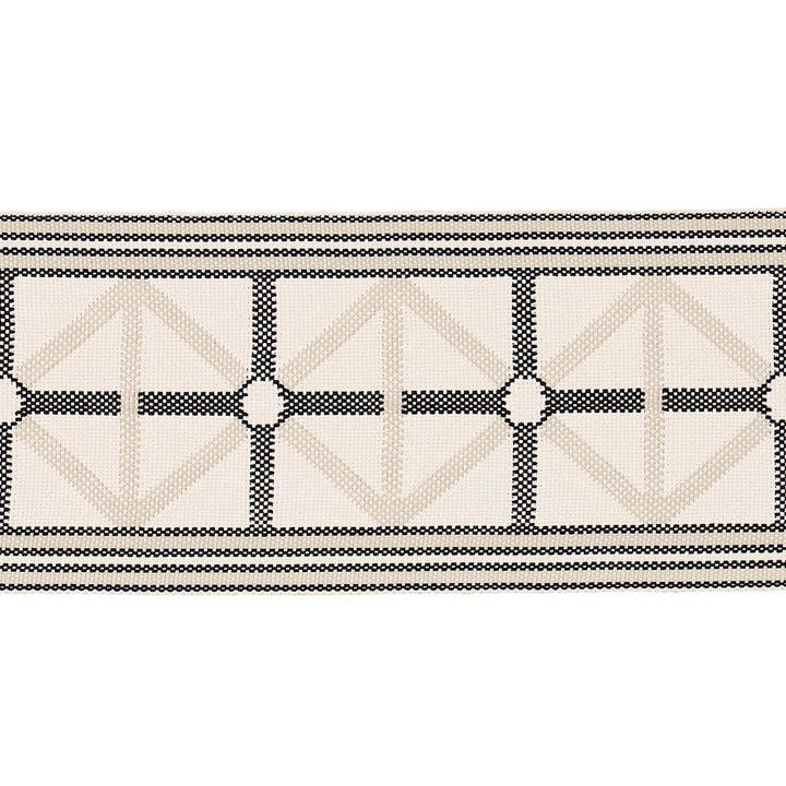 Napoleon Indoor/Outdoor Tape Dove 82462 by Schumacher Designer Trim Mary Mcdonald 2.0" - Swanky Fabrics -