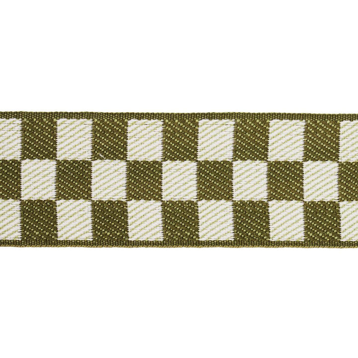 Zee Tape Olive 82482 by Schumacher Designer Trim Charlap Hyman & Herrero 1.0" - Swanky Fabrics -