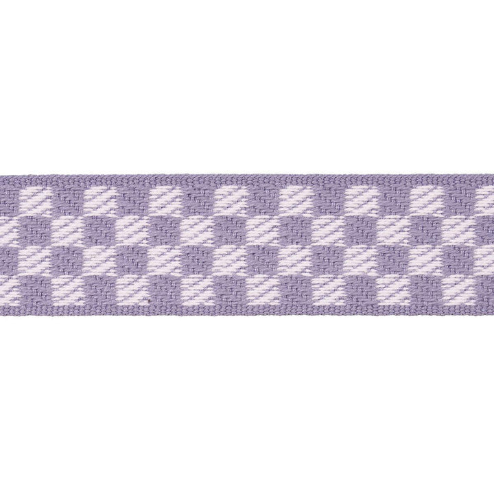 Zee Tape Narrow Purple 82493 by Schumacher Designer Trim Charlap Hyman & Herrero - Swanky Fabrics -