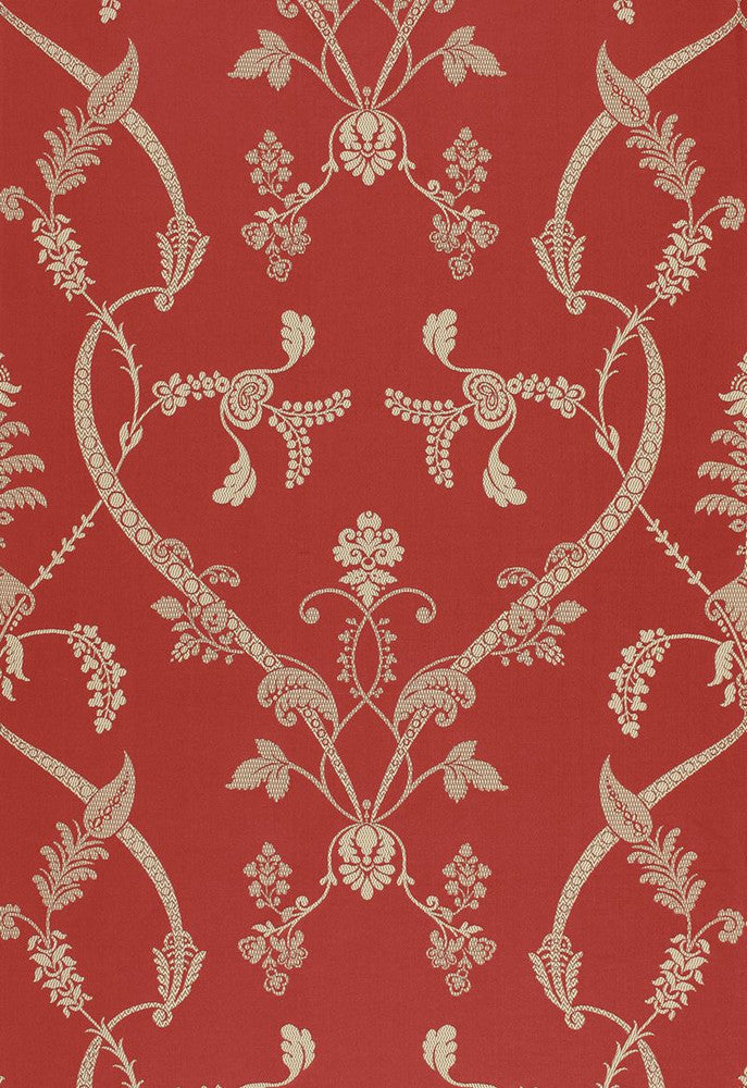 Parc Monceau Grenadine 68622 by Schumacher Designer Fabric Timothy-Corrigan 65% Polyester, 20% Silk, 15% Cotton Martindale 10,000 Horizontal: 27.75 and Vertical: 27.875 55.5 - Swanky Fabrics -