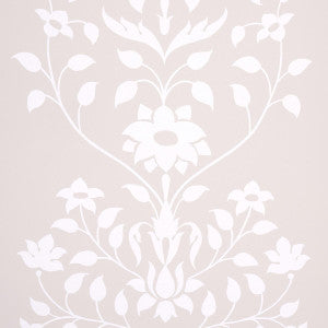 Schumacher Wallpaper Jaipur Mughal Flower Neutral 5014462