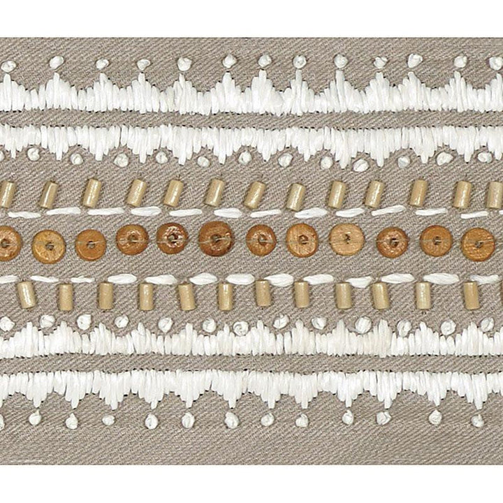 Tonga Tape Sea Oyster 69292 by Schumacher Designer Trim Mary Mcdonald - Swanky Fabrics -
