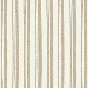 Schumacher Fabric Capri Beige/White 69442