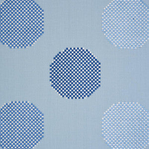 Schumacher Fabric Hansen Embroidery Blue 78942