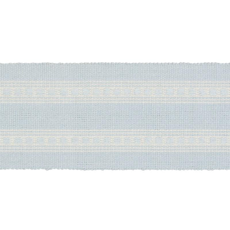 Lubeck Tape Sky 79110 by Schumacher Designer Trim Scandinavian Modern - Swanky Fabrics -