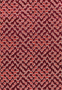 Schumacher Fabric Serenissimo Velvet Rouge 68672