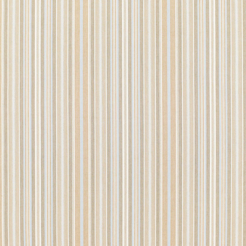 Avignon Stripe Chanterelle 68680 by Schumacher Designer Fabric CHROMA SP14 COTTON 100% INDIA MARTINDALE 12,000 </p><p>Repeat: Horizontal: 9" (23CM) and Vertical: 54 - Swanky Fabrics -