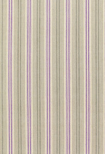 Schumacher Fabric Loire Jute Stripe Iris 68692