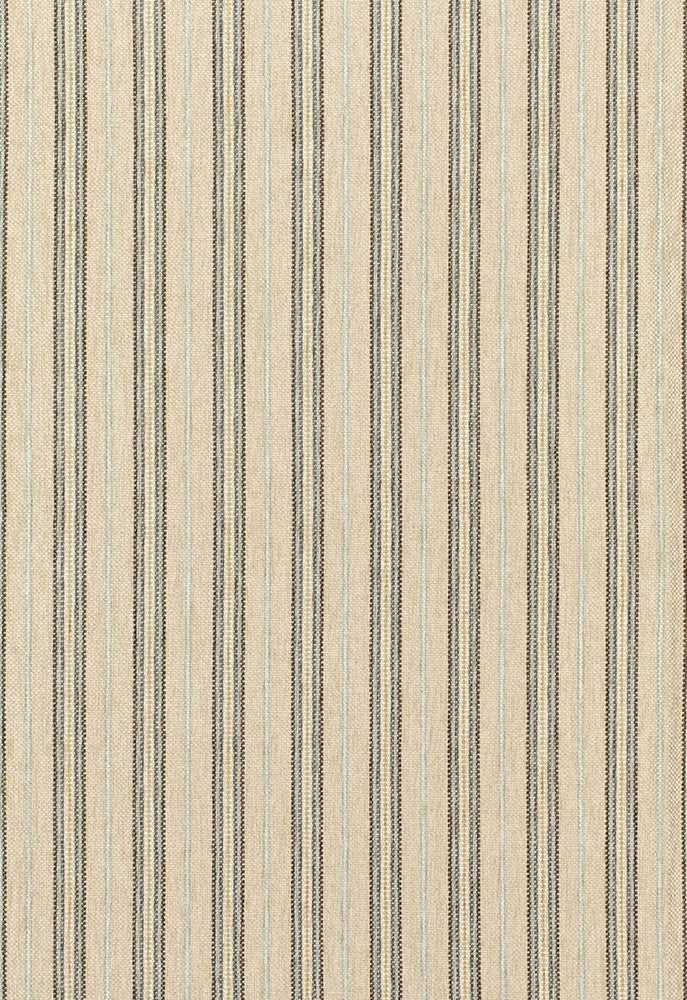 Toscana Stripe Stone 68733 by Schumacher Designer Fabric Chroma 60% Acrylic, 29% Polyester, 11% Cotton Martindale 20,000 Horizontal: - and Vertical: 3 54 - Swanky Fabrics -
