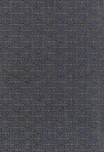 Schumacher Fabric Cosmati Chenille Ultramarine 68741