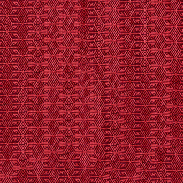 Cosmati Chenille Berry 68744 by Schumacher Designer Fabric Essentials-Luxe-Upholstery 45% Viscose, 35% Cotton, 16% Linen, 4% Polyester Martindale 25,000 Horizontal: 2.75 and Vertical: 2.875 55 - Swanky Fabrics -