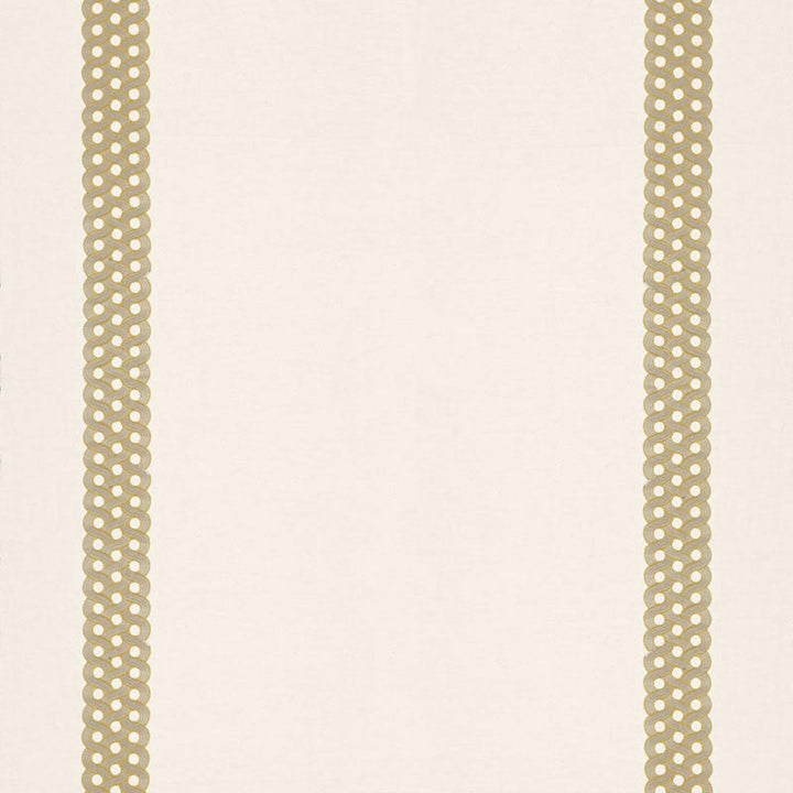Mandeville Camel 68772 by Schumacher Designer Fabric TIMOTHY CORRIGAN LINEN 55% COTTON 30% INDIA WYZENBEEK 11,000 </p><p>Repeat: Horizontal: and Vertical: 1 1/2" (4CM) 56 - Swanky Fabrics -