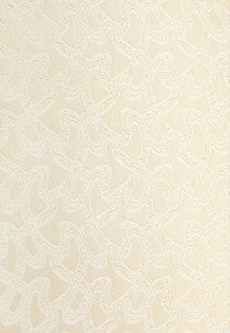 Schumacher Fabric Chantilly Blanc 68842