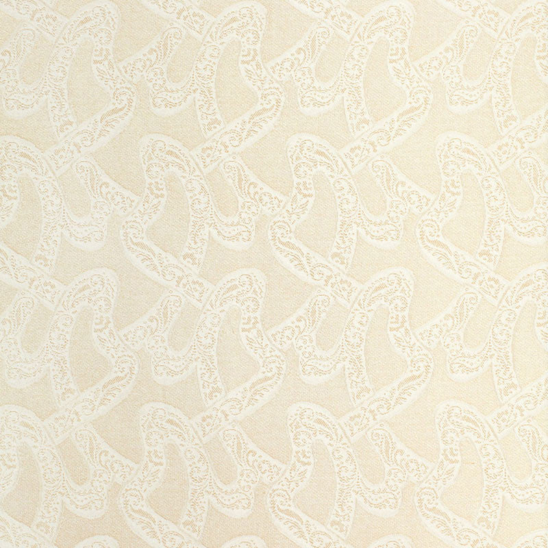 Chantilly Blanc 68842 by Schumacher Designer Fabric TIMOTHY CORRIGAN LINEN 36% VISCOSE 36% ITALY MARTINDALE 20,000 </p><p>Repeat: Horizontal: 7 1/8" (18CM) and Vertical: 13" (33CM) 54 - Swanky Fabrics -