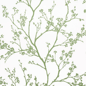 Schumacher Wallpaper Twiggy Green 5003345
