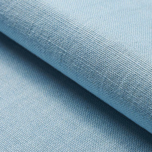 Schumacher Fabric Piet Performance Linen Sky 82603