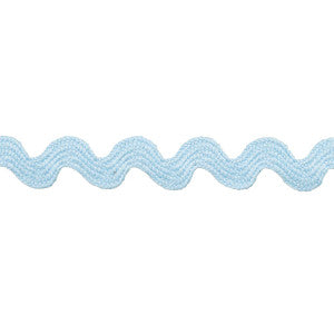 Schumacher Trim Ric Rac Tape Small Pale Blue 82707