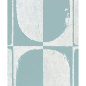 Schumacher Wallpaper The Cloisters Soft Blue 5014902