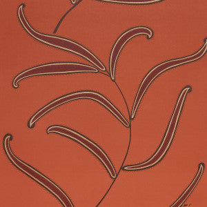 Schumacher Wallpaper Caterpillar Leaf Tomato 5014532