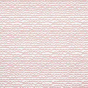 Schumacher Wallpaper Waves Red 5007463