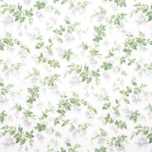 Schumacher Fabric Garden Gate Chintz Grey 178682
