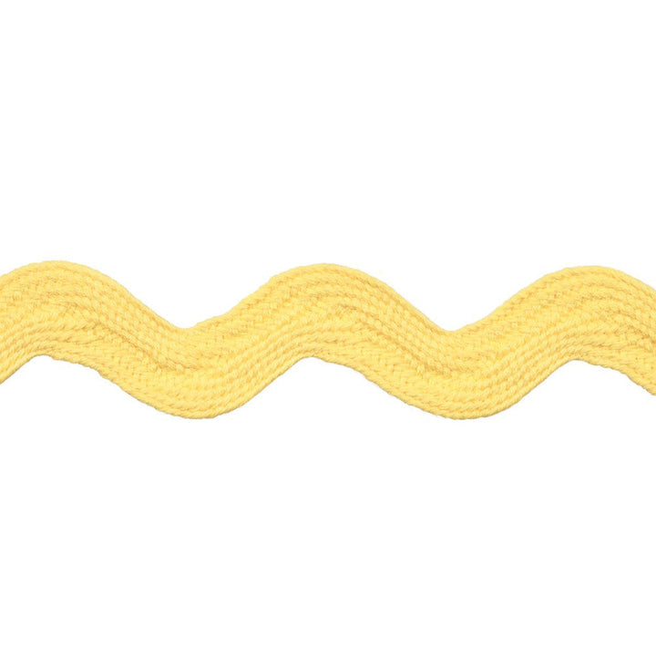 Ric Rac Tape Large Yellow 82728 by Schumacher Designer Trim New Old-Fashioned - Swanky Fabrics -